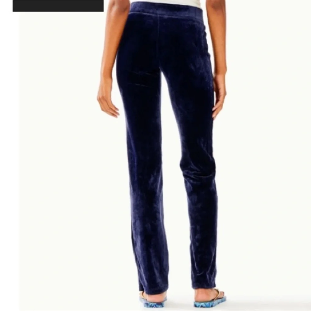 Lilly Pulitzer Jordynne Velour Pant - Picture 5 of 11